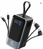 35€ la batterie externe puissante 65watts – 18400mAh Selore