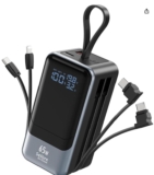 35€ la batterie externe puissante 65watts – 18400mAh Selore