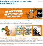 6 bandes dessinées gratuites « apprendre en s&rsquo;amusant » de l&rsquo;éditeur BAMBOO