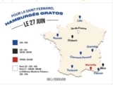 Hamburgers gratuits chez BIG FERNAND le 27 juin