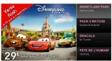 Billets disneyland à 29 ou 37 euros pour septembre