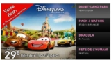 Billets disneyland à 29 ou 37 euros pour septembre