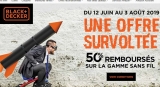 Bon plan bricolage : 50% de remboursés sur les outils Black et Decker sans fil