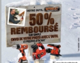 50% de remboursés sur les outils de la gamme black et decker autoselect