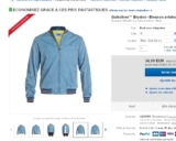 Blouson hommes quiksilver à 34.9 euros