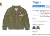 Blouson Pepe Jeans Cedric pour enfants et ado autour de 30€