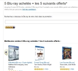 Bon plan blu ray ! 10 pour le prix de 5