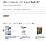 Bon plan blu ray ! 10 pour le prix de 5
