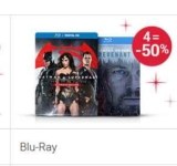 Bon plan Blu ray  : 50% de réduction pour l&rsquo;achat de 4 films (fnac)