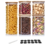 26.99€ le lot de 5 bocaux en verre gràce à 40% de réduction