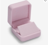 Boîte à bijoux en velours rose à 5,31 € sur Joybuy