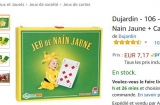 Bon plan jeu : 6€ la boite de jeu de cartes NAIN JAUNE (premium amazon)