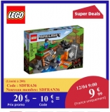 Boite de Lego Minecraft la mine abandonnée à moitié prix : 9.99€ port inclus !