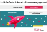 La Boite Sosh : Box Internet  Adsl Fibre Adsl SOSH à  14.99€ par mois pendant 12 mois
