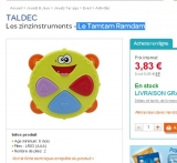 Bon plan jouet : tam tam ramdam à 3.83 euros port inclus contre plus de 15 ailleurs