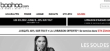 Mode: BOOHOO .. jusqu&rsquo;à 80% de réduction dans les soldes +10% en plus