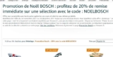 Bricolage : 20% de remise sur une selection d&rsquo;outillages BOSCH ( amazon)