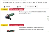 Bricolage : 30% de réduction sur des outils bosch sur le site de la fnac