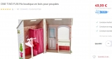 Mega Affaire : boutique en bois pour poupée qui revient à 10€ ( 49.99€ – 10€ sur la carte )