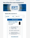 Bon plan BOX internet  avec la B&You Pure Fibre à 23.99€ par mois