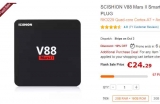 Bon plan Box tv : SCISHION V88 Mars II 2go / 16go à 24€