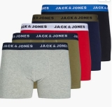 Lot de 5 Boxers Jack Jones pas cher à 19.9€ au lieu de 34.9€