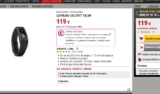 Bon plan bracelets connectés Garmin Vivofit: le deuxieme à 1 euro (les deux pour 120€)
