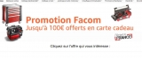 Bon plan bricolage : jusqu’à 100€ en carte cadeau amazon pour l’achat d’outils FACOM