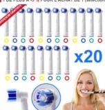 Bon plan Brossettes pour brosses ORAL B à prix cassés (40 pour 10.99€ !)