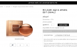 Eau de toilette hommes aqua amara bulgari 50ml à 28 euros (70 chez sephora)
