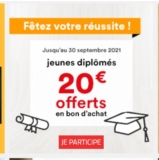 Cadeau pour les Bacheliers (et Dut ,Bts .. ) :  un bon d&rsquo;achat BUT de 20€ offert – derniers jours !!!