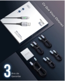 Un lot de 5 cables Type C pas cher à 7.89€ !