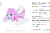 Cadeau naissance: 12.99 euros le coffret chaussures + doudou