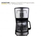 Machine à café classique Signature CM1095T-IX Programmable à 24.99€ remboursée à 200%
