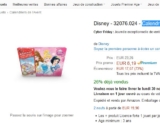 Super affaire: calendrier de l&rsquo;avent princesses disney à 6 euros (voire meme 5 euros)