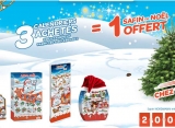 3 calendriers de l’avent Kinder achetés = 1 sapin offert et livré à domicile