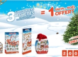 3 calendriers de l&rsquo;avent Kinder achetés = 1 sapin offert et livré à domicile