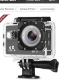Prix cassé : 16.75€ une caméra sportive 4K wifi