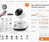 Baby Phone Video / camera surveillance wifi à seulement 15.39€