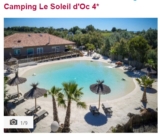 Vacances: entre 129-169€ la semaine en avril à Narbonne en mobil home