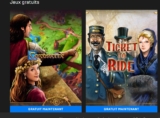 2 jeux gratuits pour PC : Carcassonne et Ticket To Ride  offerts par EPIC