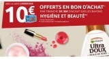 Super affaire hygiene Beauté chez Carrefour : 10/30 offerts .. des produits gratuits