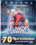 Catalogue carrefour du 25/09 au 1er octobre .. jusqu&rsquo;à 70% sur la carte .. Megas affaires