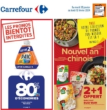 Catalogue Carrefour 30 janvier 12 fevrier:  jusqu&rsquo;à 90% sur la carte
