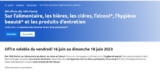 Carrefour : 20€ offerts pour 100€ d&rsquo;achats jusqu&rsquo;au 18 juin