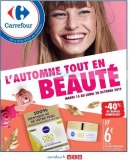 Carrefour :  catalogue beauté du 15 au 28 octobre … jusqu’à 70% sur la carte