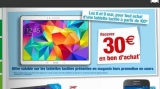 Bon plan tablette : 30 euros en bon d&rsquo;achat offerts pour l&rsquo;achat d&rsquo;une tablette chez carrefour les 8 et 9 mai