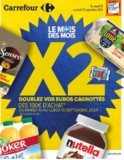 Carrefour – 10 – 16 septembre , opération crédit doublé et jusqu’à 68% sur la carte !!