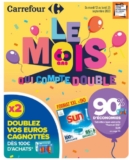 Carrefour du 12 au 25 septembre : crédit doublé et jusqu&rsquo;à 90% sur la carte de fidélité !!