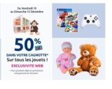 Carrefour : jouets pas chers ! 50% sur la carte sur tous les jouets !!